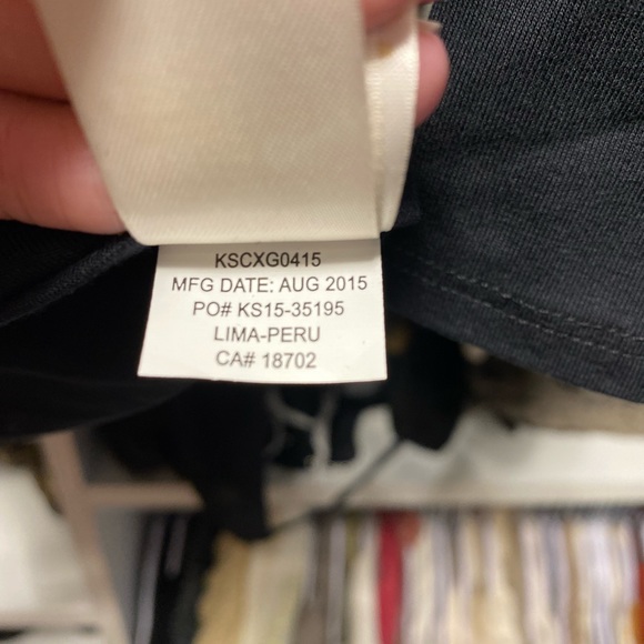 Kate Spade, Girl Toddler Size 2, Long Sleeve Shirt W/ Black Sequined Tuxedo Pant - Picture 7 of 16